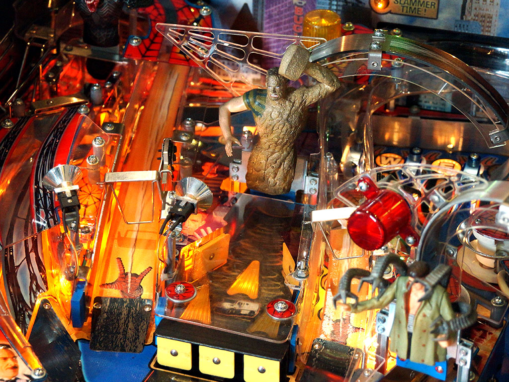 Spider-Man Pinball Machine - Sandman